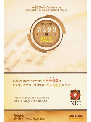 쉬운성경&NLT 2nd Edition - 투톤다크브라운