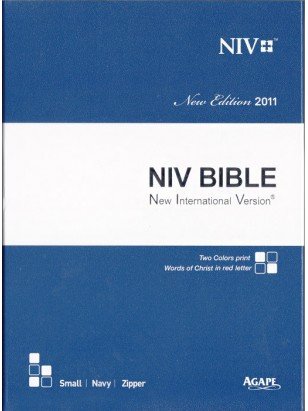 영문 NIV성경(특소/단본/색인/지퍼)-네이비